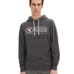 TOM TAILOR Hombre Sudadera 1035531, 11086 - Dark Grey Melange