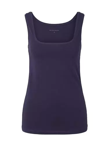 TOM TAILOR Señoras Top 1035393, 11331 - Atlantic Ocean Blue