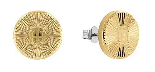 Tommy Hilfiger Jewelry Pendientes de botón para Mujer de Acero inoxidable - 2780649