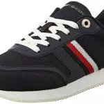 Tommy Hilfiger Mujer Runner Sneaker Essential Stripes Zapatillas de deporte