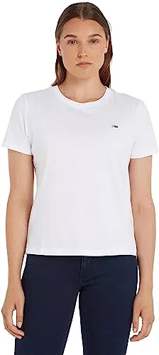 Tommy Jeans Mujer Camiseta Manga Corta TJW Regular Regular Fit