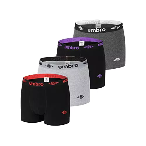 Umbro Calzoncillo Ropa Interior Hombre Algodón Liso