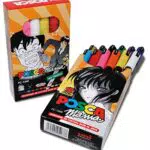 Uni Posca Set PC-1MR - Pack de 12 rotuladores, Punta fina
