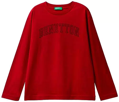 United Colors of Benetton Camiseta M/L 3096c10d9, Rosso 0v3