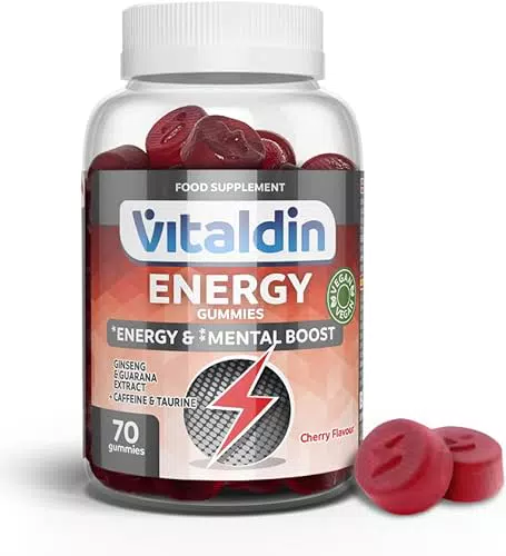 VITALDIN Energy Gummies 70 Gominolas Energéticas con Ginseng