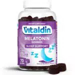 VITALDIN Melatonina gummies - 1 mg por dosis diaria - 70 gominolas
