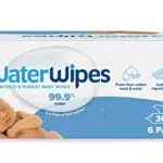 WaterWipes - Toallitas húmedas Originales sin plástico para bebés 360 unidades