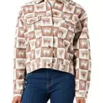 Wrangler Heritage Cut Off Jacket Chaqueta Vaquera, FRAPUCCINO
