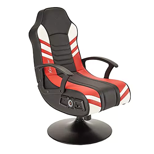 X Rocker Aries 2.1 Silla para juegos con parlantes y subwoofer para jugadores jóvenes