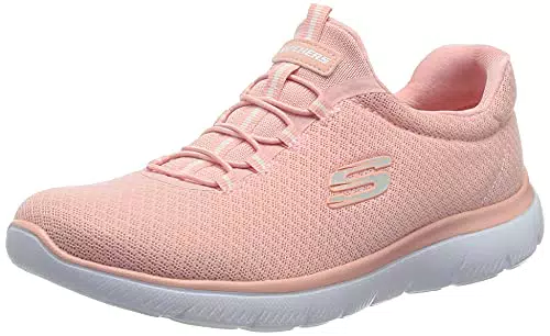 Zapatillas de Deporte Mujer, Rose Mesh White Trim