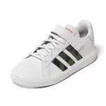 adidas Grand Lifestyle Court Elastic Lace and Top Strap Shoes