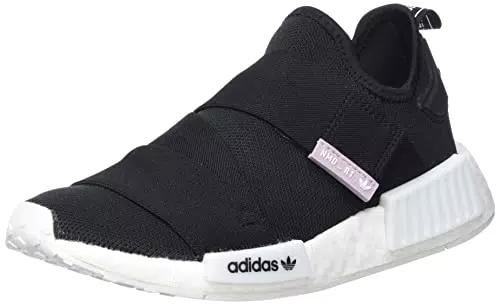 adidas NMD_R1, Sneaker Mujer, Core Black/Core Black/Cloud White