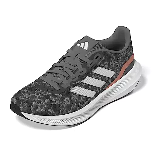 adidas Runfalcon 3 0, Zapatillas Mujer, Carbon/FTWR White/Core Black