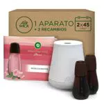 Air Wick Essential Mist Aparato y Recambios de Ambientador Difusor de Aceites Esenciales para Casa con aroma a Rosa