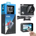 AKASO V50 X Cámara Deportiva 4K WiFi 20MP, Cámara de Acción con Pantalla Táctil