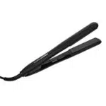 Amazon Basics - Plancha de peluquería de cerámica de tourmalina y PTC con función de apagado automático y pantalla LCD