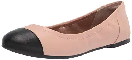 Amazon Essentials Bailarinas con Puntera con Costura Mujer