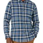Amazon Essentials Camisa de Franela, Manga Larga Hombre