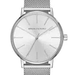 Armani Exchange Reloj para Mujer, Movimiento de tres manecillas