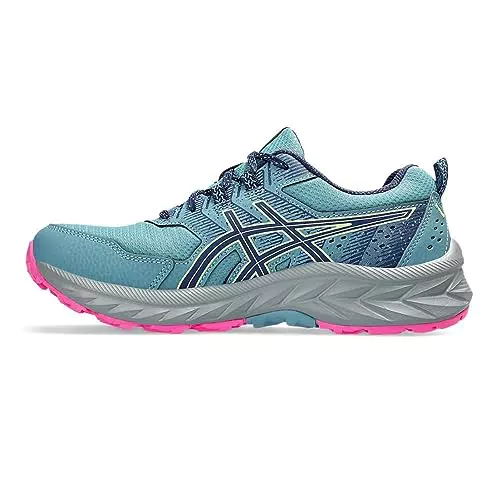 Asics Gel-Venture 9, Running Shoe Mujer, Gris Blue/Deep Ocean