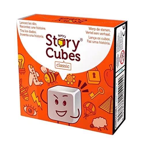 Asmodee- Story Cubes Clásico Juego de dados, Multicolor