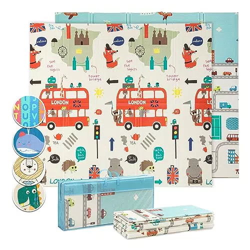 Babify Alfombra De Juegos Para Bebés Espesor 1.5 Cm