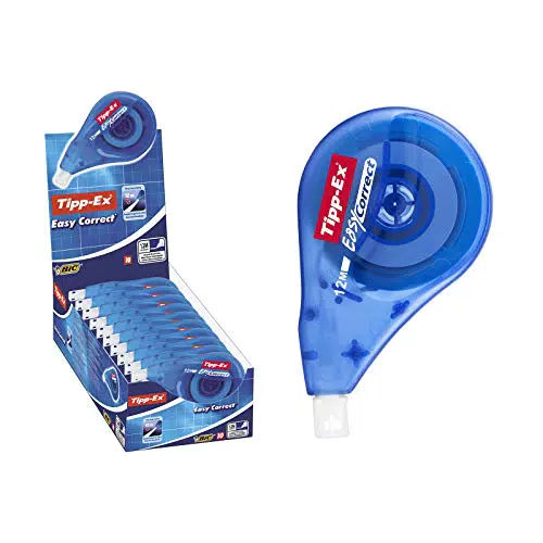 BIC Tipp-Ex Easy correct - Caja de 10 cintas correctoras de 4