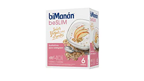 BiManán beSLIM, Crema Sustitutiva Sabor Yogur con Cereales
