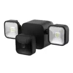 Blink Outdoor + Floodlight: soporte con focos HD inalámbrico alimentado por pilas y cámara de seguridad inteligente