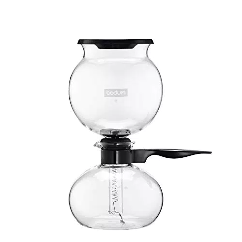 Bodum Pebo 8 Cups 1 L Cafetera de vacío, Negro, Centimeters