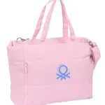 BOLSO CON BOLSILLO PARA PORTATIL 14, 1'' BENETTON PINK
