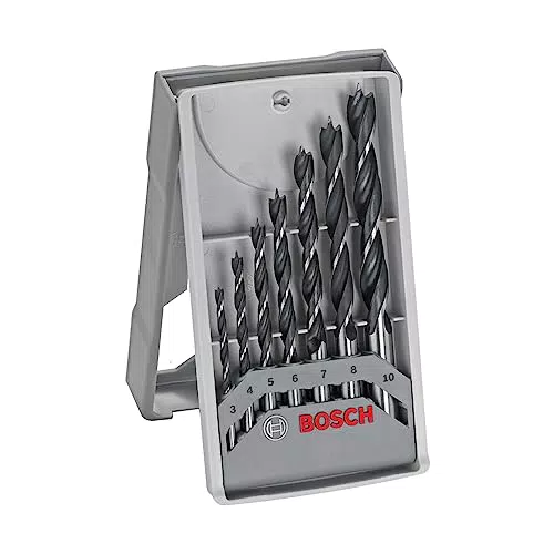 Bosch Professionnal 7 uds. Set de brocas para madera Brad Point