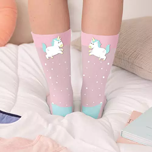 Calcetines Cortos T 39-41 - Unicornio