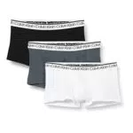 Calvin Klein Hombre Pack de 3 Bóxer Low Rise Trunk