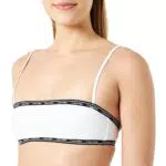 Calvin Klein Mujer Parte Superior de Bikini Bandeau con Relleno