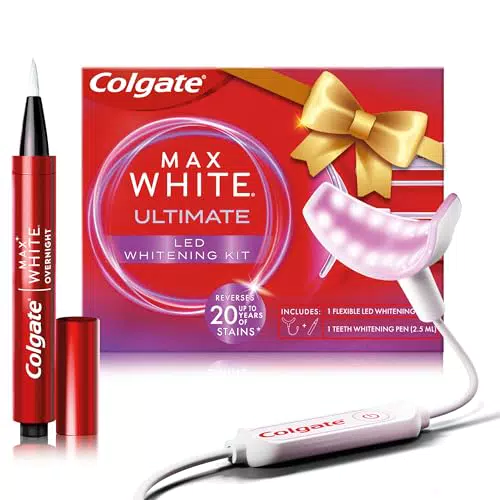 Colgate Max White Ultimate Home LED Teeth Whitening Kit