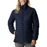 Columbia Mujer Chaqueta Acolchada, Dark Nocturnal