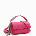 Desigual Bols_Half Logo Venecia, Cuerpo para Mujer, Red