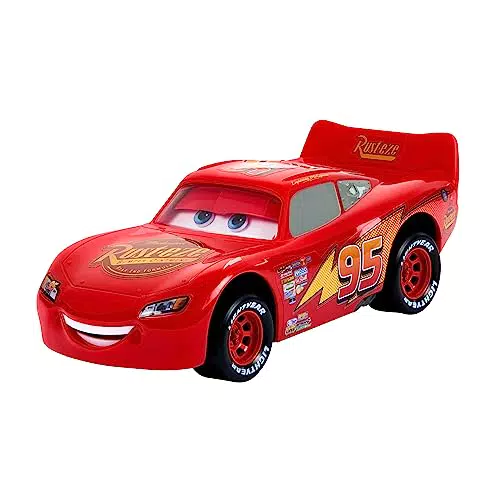 Disney Pixar Cars Night En Movimiento Rayo McQueen Coche de juguete que mueve los ojos