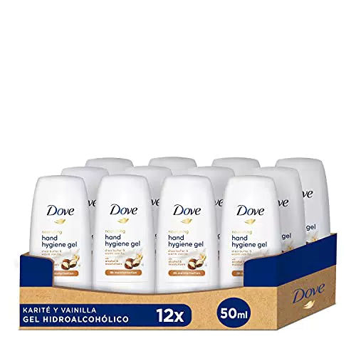 Dove Gel Hidroalcohólico Manteca de Karité y Vainilla
