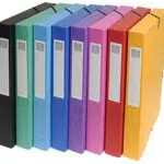 Exacompta 50300E - Pack de 8 carpetas de proyecto, Multicolor