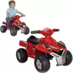 FEBER - Quad Racy 6V, coche eléctrico para niños de 18 meses a 3 años