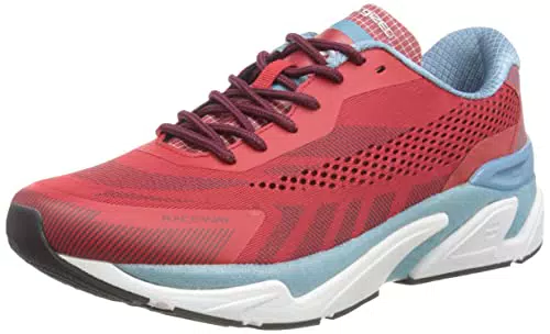 Fila Raceway, Zapatillas de Running Hombre, Rojo, Estrecho