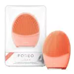 FOREO LUNA 4 Cepillo de limpieza facial - Masajeador facial reafirmante - Cuidado facial antiedad - Mejora la absorción de los productos de cuidado facial - Cuidado facial simple - Piel mixta
