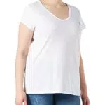 G-STAR RAW Eyben Slim T-shirt, Tops para Mujer, Blanco