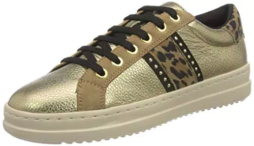 Geox D Pontoise G, Sneakers para Mujer, Multicolor,