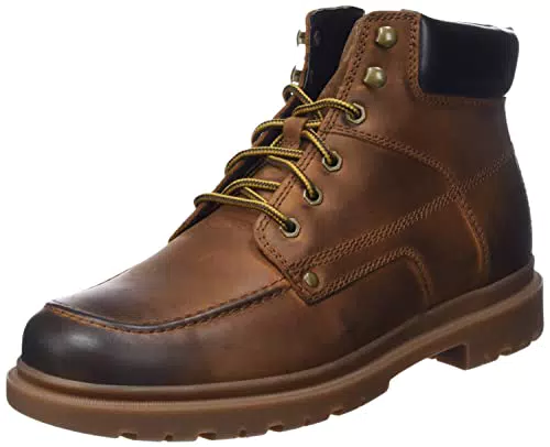 Geox U Andalo B, Botines para Hombre, Marrón