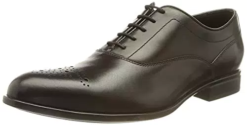 Geox U Iacopo D, Zapatos para Hombre, Negro