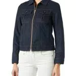 Geox W Licena Chaqueta, Sky Captain, 42 para Mujer