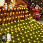 GYLEFY Guirnaldas Neta Luces, 200 LED 3M x 2M Luz de Red con Remote y Timer